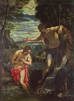 Tintoretto: Baptist of Christ, by Tintoretto
