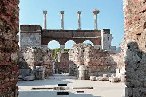 Selcuk: Baptistery, Basilica of St John, Ephesus, Izmir, Turkey