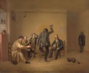 Lcgr1908: Bar-room Scene, 1835, by William Sidney Mount