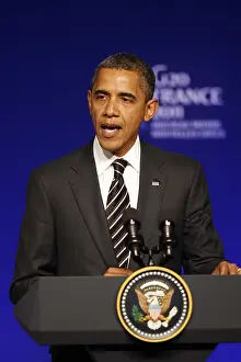 Stripe Tie: Barack Obama