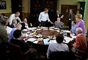 Foreign Policy: Barack Obama hosts a G8 Summit working session in