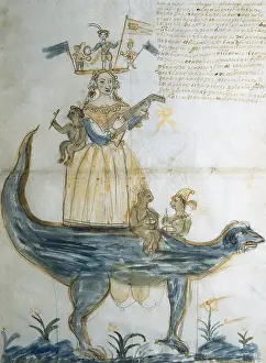Creencia: BARAHONA, Mateo de (second half 17th century). Tarasca