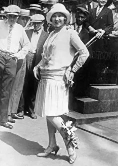 Pleated: Barbara Barondess, 20s