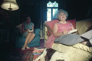 Dictating: Barbara Cartland - Novelist