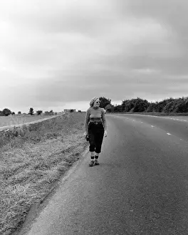 Groats: Barbara Moore, John o'Groats to Lands End walk