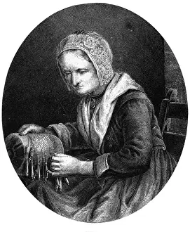 Lacemaker: Barbara Uttmann Lacemaker