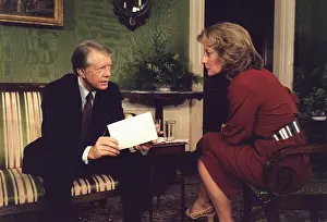 Anchors: Barbara Walters interviewing President Jimmy ?