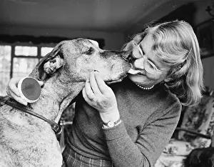 Darkened: BARBARA WOODHOUSE & DOG
