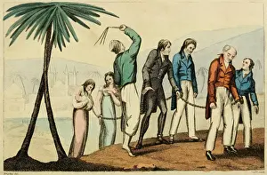 Tjgroup: Barbary Pirates taking their chained Christian ?