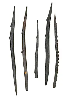 Mesolithic: Barbed points from Star Carr