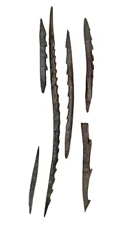 Mesolithic: Barbed points from Star Carr