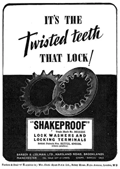 Washers: Barber & Colman Shekeproof Washers