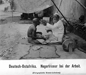 Client: Barber in German East Africa, 1907