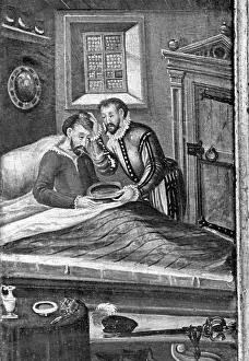 Examination: Barber surgeon during an examination, 1584