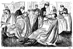 Shaved: BARBERESSES 1890