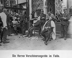 Dresser: Barbers in the World War, 1914