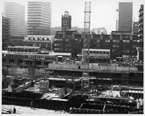 Bill Coward: BARBICAN BEING BUILT