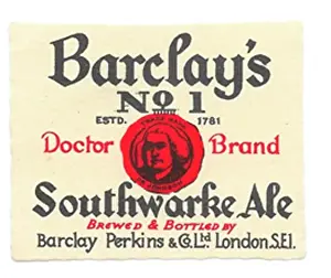 Barclay: Barclay No1 Southwarke Ale