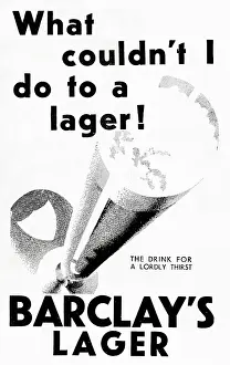 Lager: Barclay's Lager advert