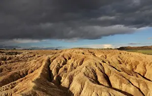 Gully: Bardenas Reales, Navarre, Spain