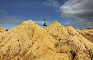 Gully: Bardenas Reales, Navarre, Spain