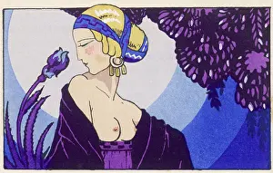 Bookshop On The Heath Collection: Bare breasted woman