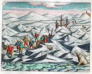 Barents: Barents expedition to Nova Zembla to find Northeast Passage