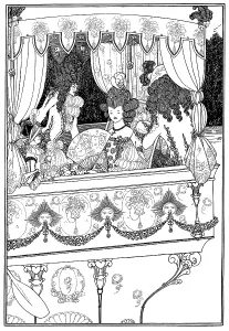 Beardsley: The Barge, Aubrey Beardsley