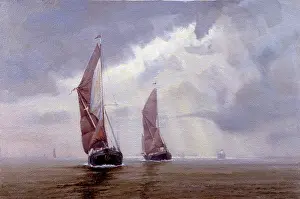 Denton: Barges off Harwich