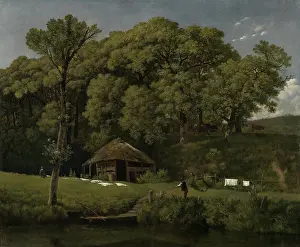 Wouter: A Barn on the Bank of a Stream in Gelderland