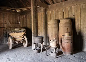 Barn: Barn, Hiding Manor, Ribe Viking Centre, Ribe, Denmark