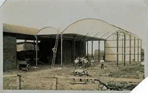 Barn: Barn Restoration, Thought to be at Bromsberrow, Herefordshir