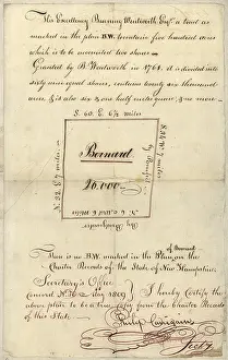 Benning: Barnard, Vermont. Originaly Bernard, a town ?