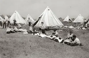 Aldershot: Barnardo Boys at Camp, Aldershot