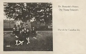 Barnardo: Barnardo's Card Promoting Emigration