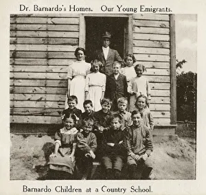 Sending: Barnardo's Emigrants in Canada - country school