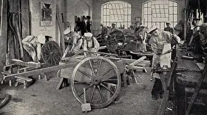 Wheelwright: Barnardo's Home, Stepney Causeway, London - Wheelwright's Sh