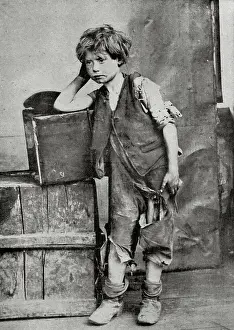 Barnardo: Barnardo's Waif with suitcase