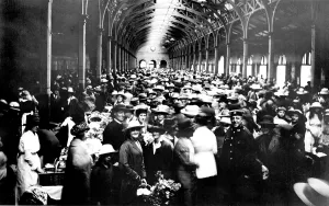 Barnstaple: Barnstaple, the Market 1919