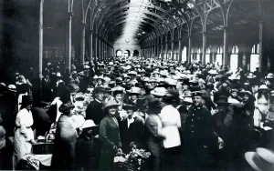 Barnstaple: Barnstaple, the Market 1919