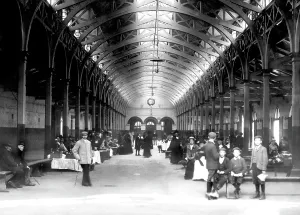 Pannier: Barnstaple, the Pannier Market 1903