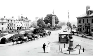Barnstaple: Barnstaple, the Square 1912