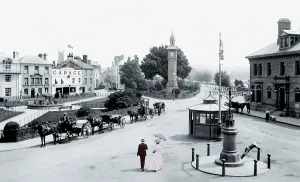 Barnstaple: Barnstaple, the Square 1912