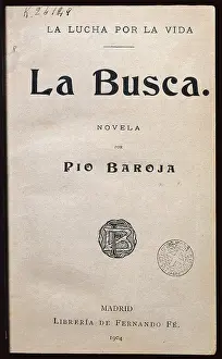 Nessi: BAROJA NESSI, Pio (1872-1956)