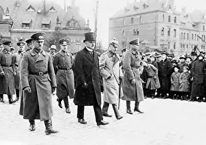Gessler: Baron von Ledebur, Otto Gessler, Leopold von Lippe and Hans