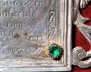 Plaque: Baroque art. Sacred art. Plaque. Silver. Seu d'Urgell. Catal