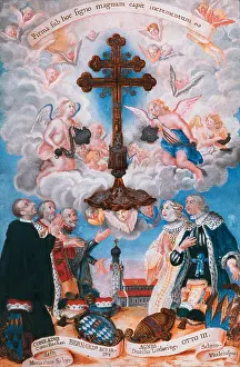 Scheyern: Baroque circular from Scheyern, Upper Bavaria