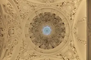 Jeronimos: Baroque cupola, Monasterio de Sant Jeroni de Cotalba, Spain