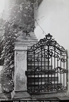 Steyr: Baroque iron grille in Steyr
