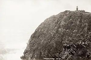 Hebrides: Barra Head Lighthouse, Outer Hebrides, Scotland, c.1880's